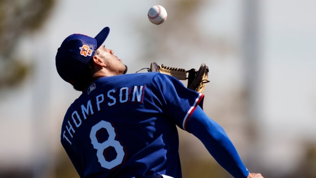 Texas Rangers outfielder Bubba Thompson. (Photo By Texas Rangers)